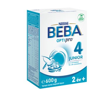 Beba Pro Junior 2 italpor sovány tejjel, vitaminokkal és ásványi anyagokkal 24 hónapos kortól 600 g