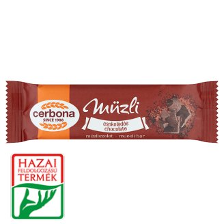 Cerbona csokoládés müzliszelet 20 g