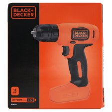 Black+Decker 7,2V  1.5Ah Li-Ion akkus fúrócsavarozó, BDCD8-QW