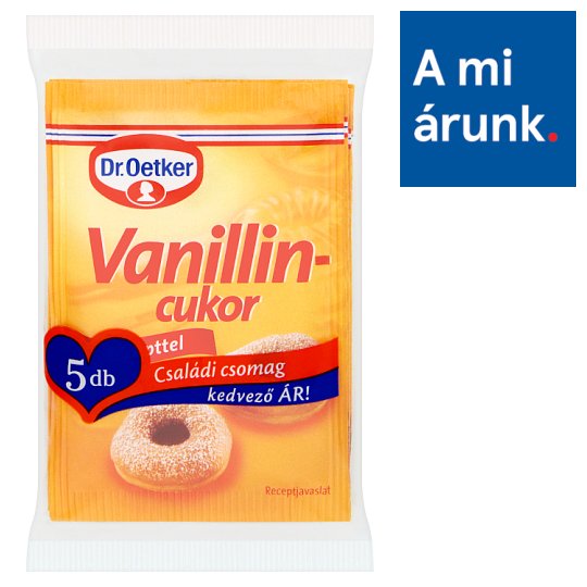 Dr. Oetker vanillincukor 5 x 10 g