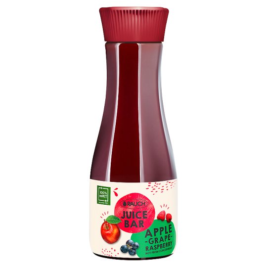 Rauch Juice Bar 100 AppleGrapeRaspberry Fruit Juice 800 ml Tesco