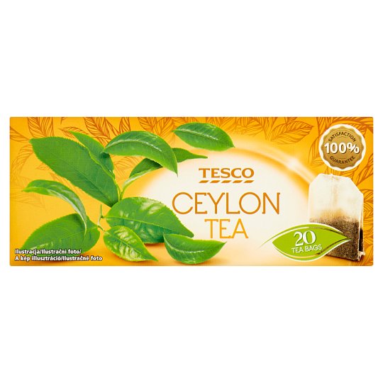 Tesco Ceylon filteres fekete tea 20 filter 40 g