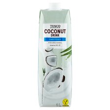 Tesco Sweetened Coconut Drink with Added Calcium, Vitamins 1 l