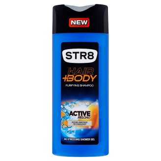 STR8 Hair+Body nyugtató hatású tusfürdő és sampon 400 ml