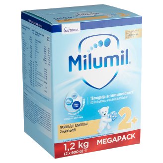 Milumil Junior 2 vanília ízű gyerekital 24 hó+ 1200 g