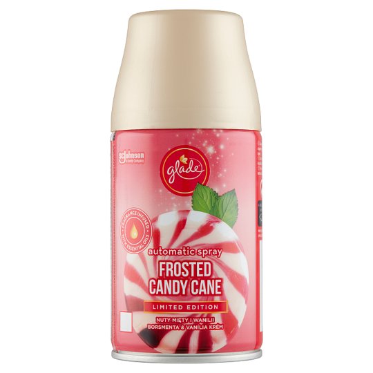 Glade Automatic Spray Frosted Candy Cane Automatic Air Freshener Refill