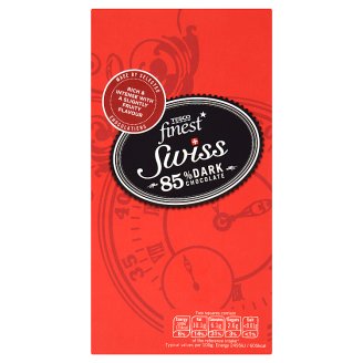 Tesco Finest svájci étcsokoládé 100 g