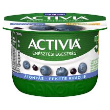 Danone Activia élőflórás áfonyás-fekete ribizlis joghurt 125 g