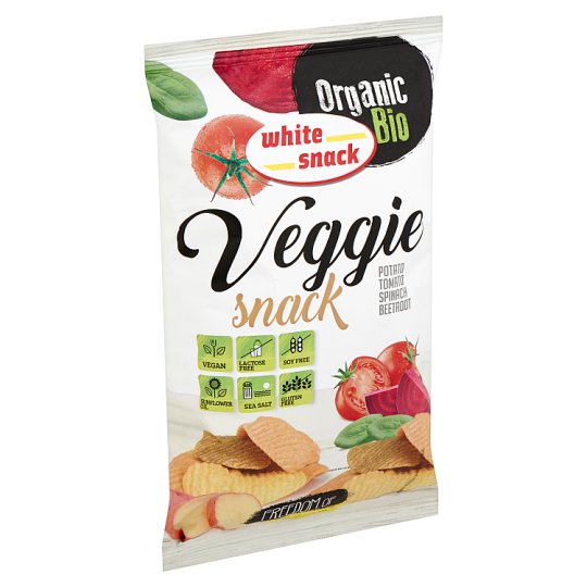White Snack BIO zöldséges sült snack 45 g
