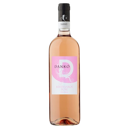 Dankó Balaton-Melléki Kékfrankos Rosé félédes rosé tájbor 10,5% 750 ml