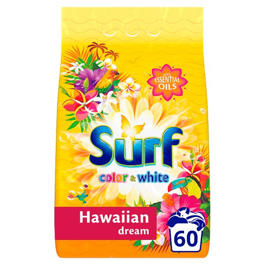 SURF Color & White Hawaiian Dream Mosópor 60 mosás 3,9 kg