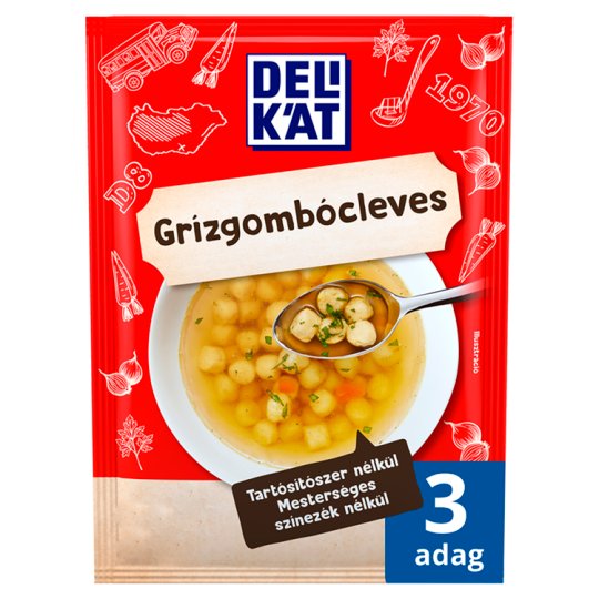 Delikát grízgombócleves 31 g