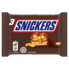 Snickers Caramel Peanut Cream Bar with Peanut Pieces 3 x 50 g (150 g)