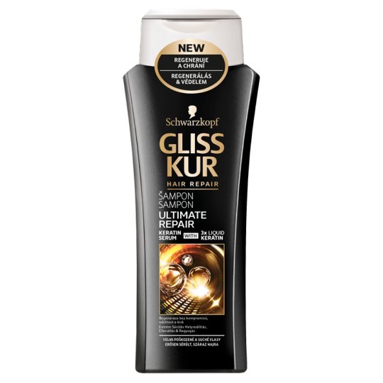 Gliss Kur hajregeneráló sampon Ultimate repair 250 ml