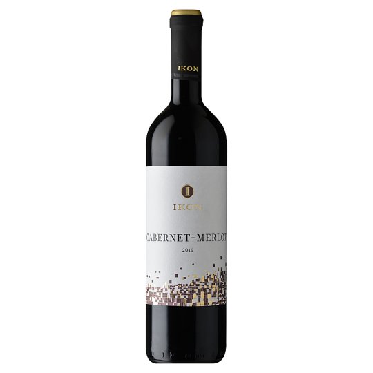 Ikon Cabernet-Merlot Dry Red Wine 13% 0,75 l
