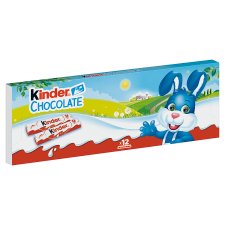 Kinder Chocolate tejcsokoládé szelet tejes krémmel töltve 12 db 150 g