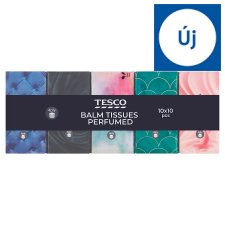 Tesco Balm Tissue Perfumed 10 x 10 pcs