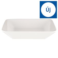 F&F Home fehér porcelán tésztástál 