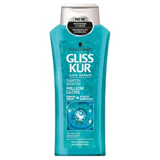 Gliss Kur hajregeneráló sampon Million Gloss 400 ml