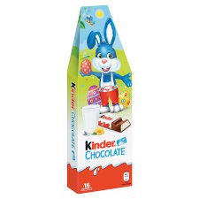 Kinder Chocolate tejcsokoládé szelet tejes krémmel töltve 16 db 200 g