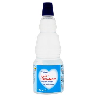 Tesco nátrium-ciklamát és szacharin-nátrium alapú folyékony asztali édesítőszer 300 ml