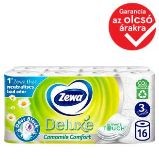 Zewa Deluxe Camomile Comfort toalettpapír 3 rétegű 16 tekercs