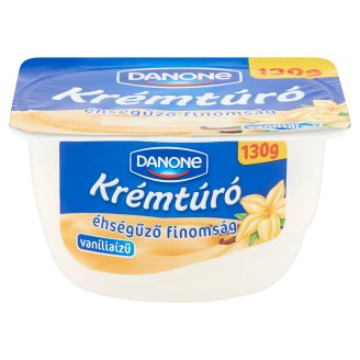 Danone vaníliaízű krémtúró 130 g