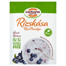 Cerbona Vegan Gluten & Lactose Free Blueberry Rice Porridge 45 g