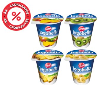 Zott Jogobella Exotic élőflórás joghurt 4 ízben 150 g