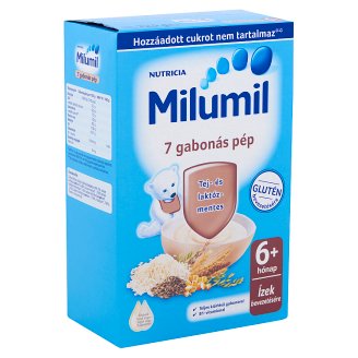 Milumil 7 gabonás pép 6 hónapos kortól 225 g