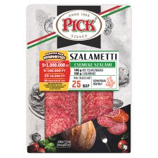 PICK Szalametti szeletelt csemege szalámi 70 g