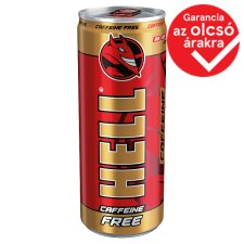 HELL tuttifruttiízű, szénsavas, alkoholmentes ital hozzáadott vitaminokkal 250 ml