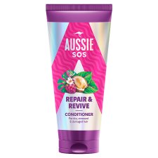 Aussie SOS Repair & Revive Balzsam 200ml Száraz, Igénybevett, Károsodott Hajra