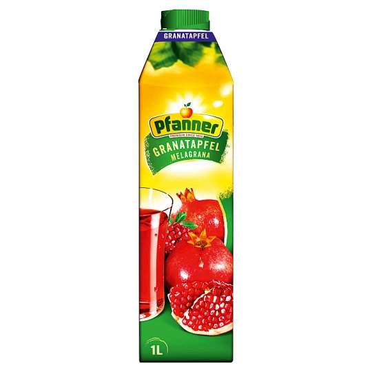 Pfanner Pomegranate Drink 25% 1 l - Tesco Online, Tesco From Home ...