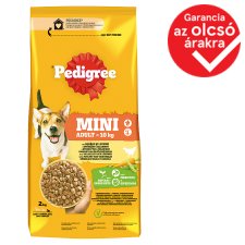 Pedigree Mini Adult teljes értékű szárazeledel felnőtt kutyáknak baromfival és zöldségekkel 2 kg