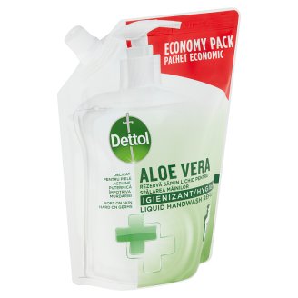 Dettol Aloe Vera és E-vitamin kézmosó gél utántöltő 500 ml