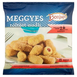 Bombajóó gyorsfagyasztott meggyes töltött nudli 600 g