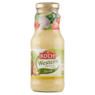 KOCHs Western mustáros szósz sültekhez 250 ml
