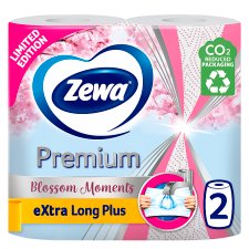 Zewa Premium Extra Long Plus háztartási papírtörlő 2 rétegű 2 tekercs