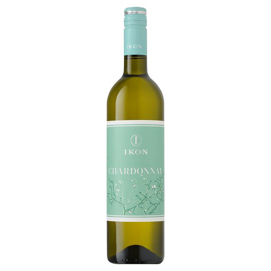 Ikon Chardonnay Dry White Wine 13 0,75 l Tesco Online, Tesco From Home, Tesco Doboz