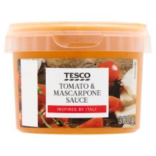 Tesco Tomato & Mascarpone Sauce 300 G - Tesco Online, Tesco From Home ...