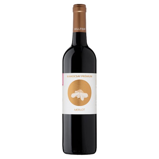 Hilltop Prémium Neszmélyi Merlot száraz vörösbor 13% 75 cl