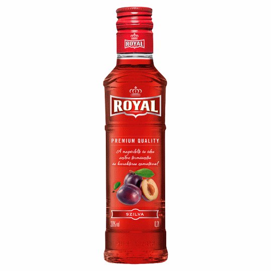 Royal szilva likőr 30% 0,2 l