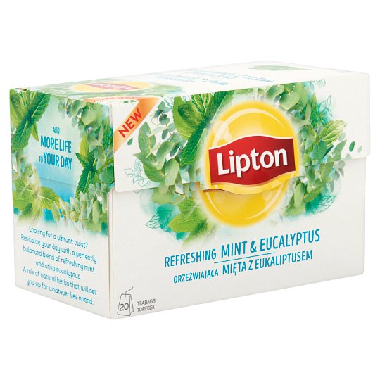 Lipton borsmenta és eukaliptusz tea 20 filter