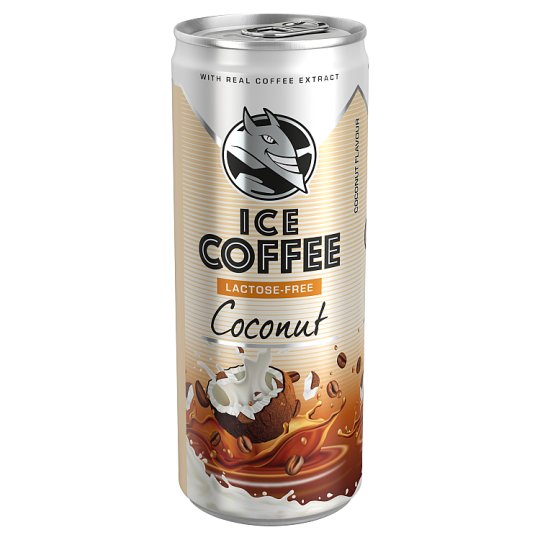 Energy Coffee laktózmentes, zsírszegény, kókusz ízű ital tejjel és kávékivonattal 250 ml