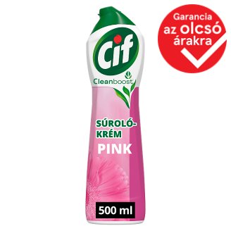 Cif Pink súrolókrém mikrokristályokkal 500 ml