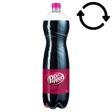 Dr Pepper szénsavas üdítőital cukorral és édesítőszerekkel 1,5 l