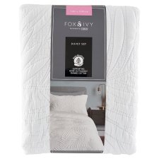 Fox & Ivy Natures Way Quilted Fern Single ágyneműhuzat garnitúra 140 cm x 200 cm