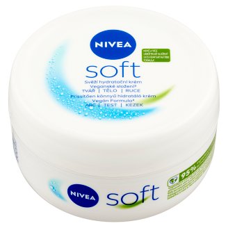 NIVEA Soft frissítően hidratáló krém 200 ml