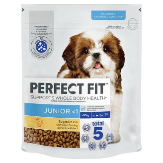 Perfect Fit Junior <1 XS/S teljes értékű száraz kutyaeledel kölyökkutyák számára 825 g